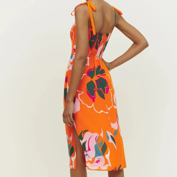 Reformation Besse Dress in Electra - Picture 3 of 5